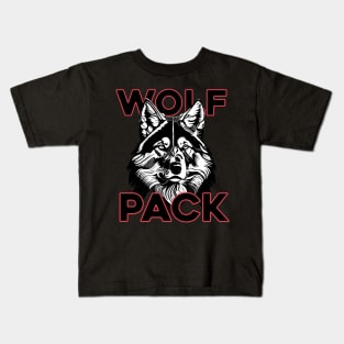 Wolf Pack Kids T-Shirt